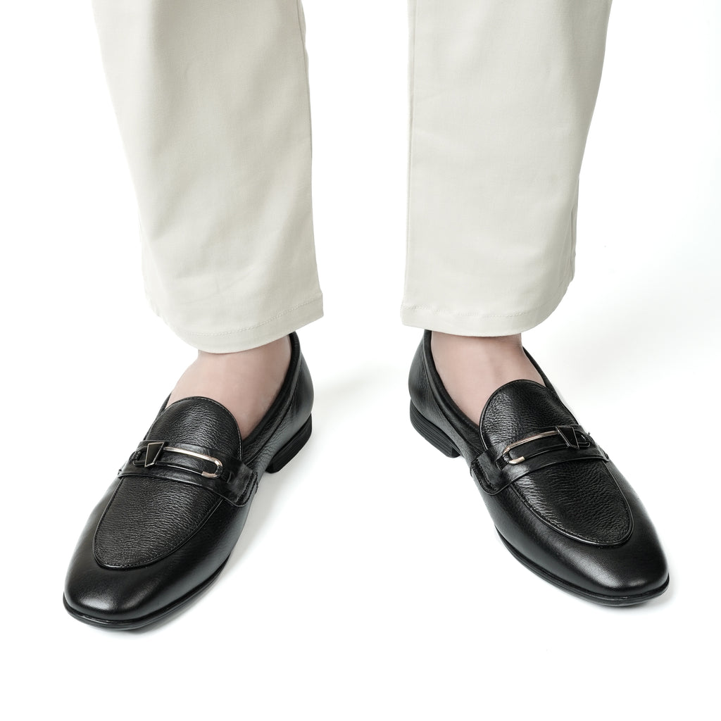 Regal Buckled Loafers - Black