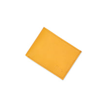 Load image into Gallery viewer, Yellow Saffiano Leather Wallet