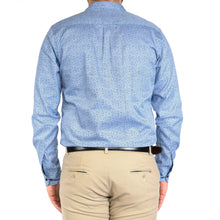 Load image into Gallery viewer, Blue Spotted Print Casual Shirt - FHS Official