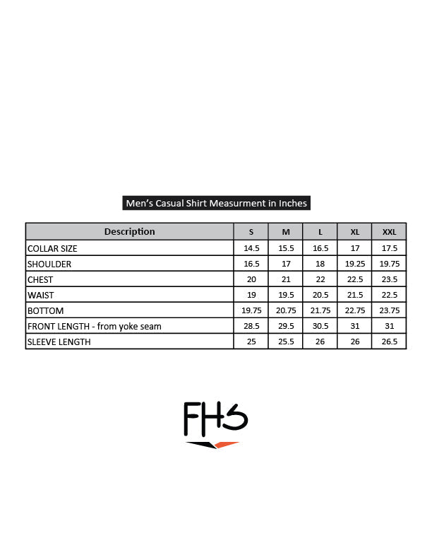 Blue Spotted Print Casual Shirt - FHS Official