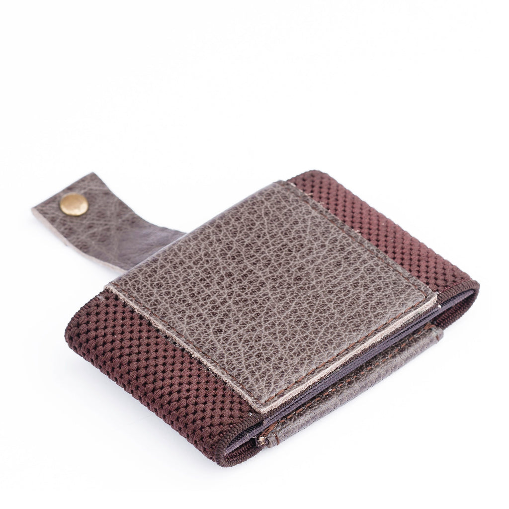 Classic Versatile Moneyclip Brown Wallet - FHS Official