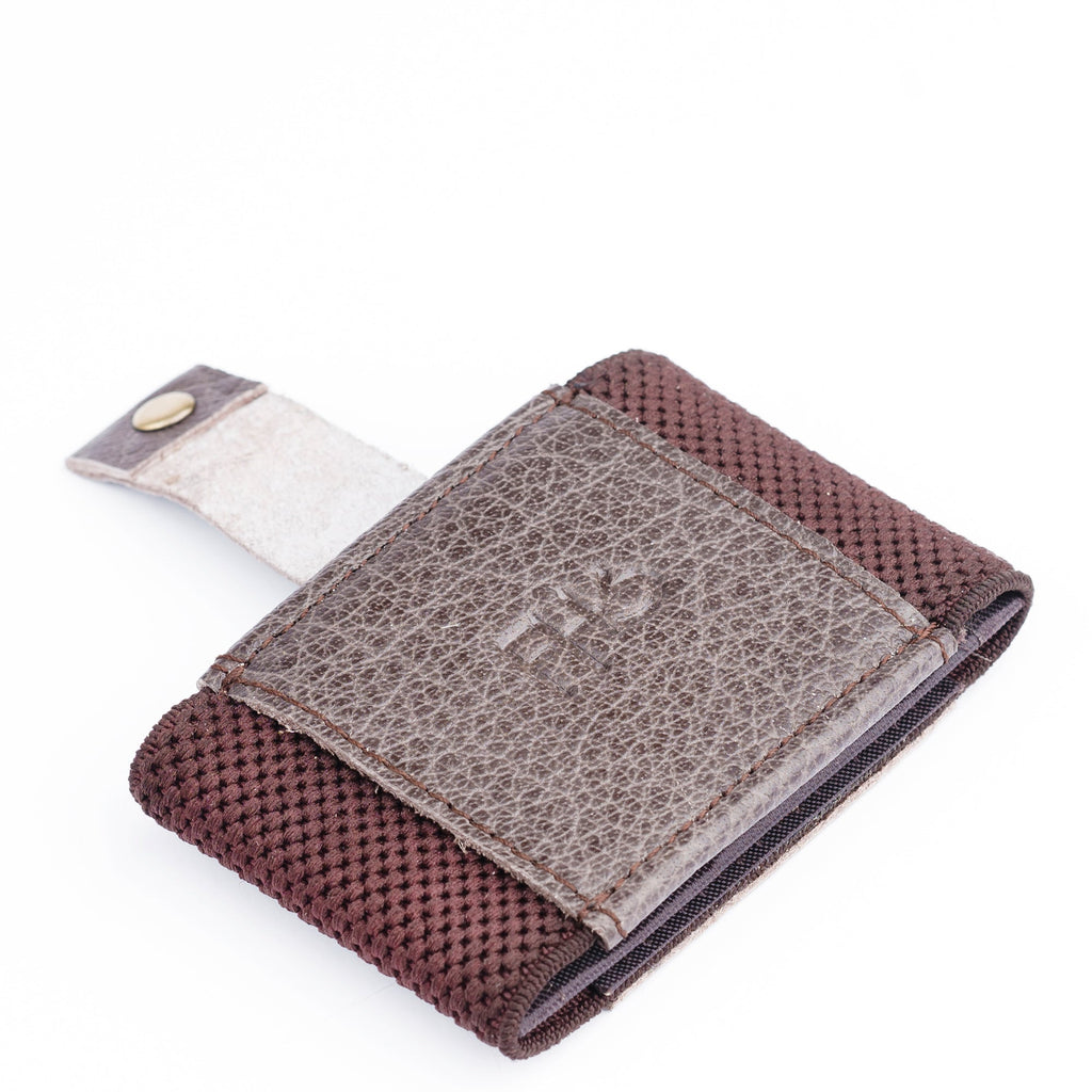 Classic Versatile Moneyclip Brown Wallet - FHS Official