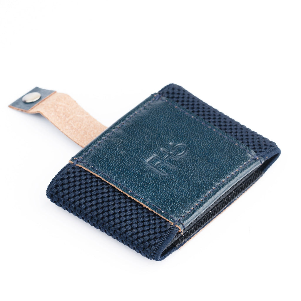 Classic Versatile Moneyclip Navy Wallet - FHS Official