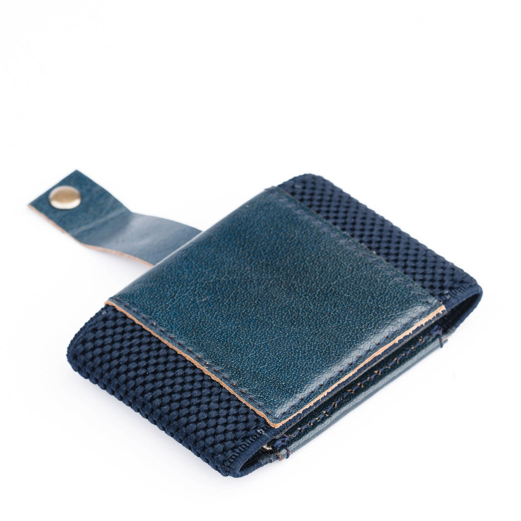 Classic Versatile Moneyclip Navy Wallet - FHS Official