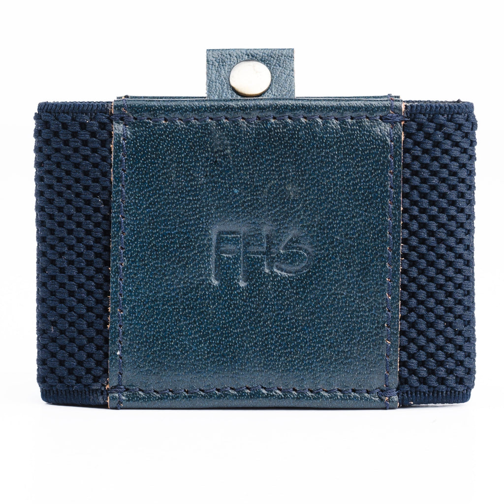 Classic Versatile Moneyclip Navy Wallet - FHS Official