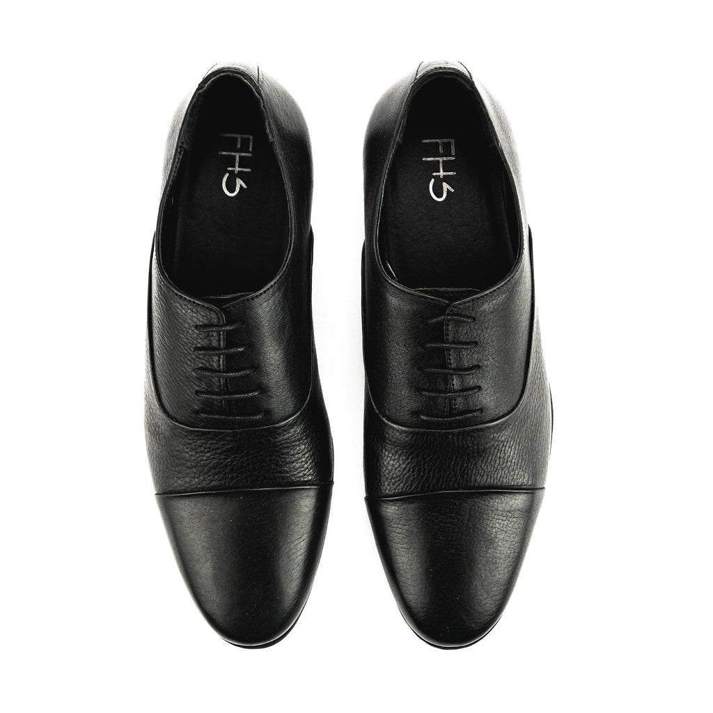 Ebony Panelled Oxford-Black - FHS Official