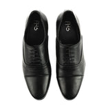 Ebony Panelled Oxford-Black