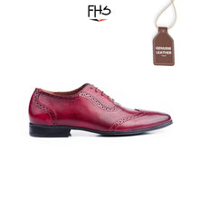 Load image into Gallery viewer, Full Brogue Oxford - Maroon - FHS Official
