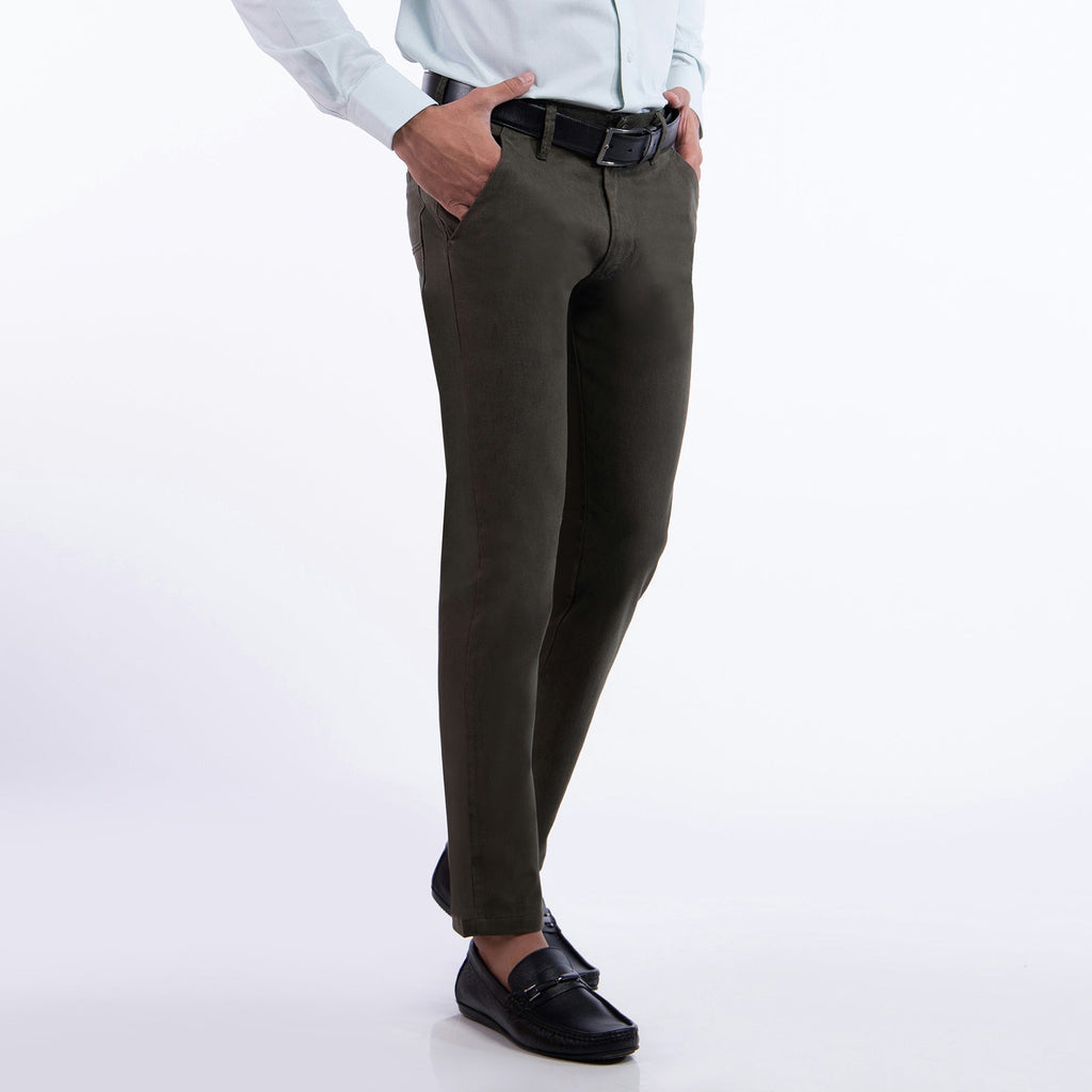 OLIVE TRENDY TROUSER - FHS Official