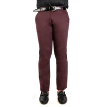 Load image into Gallery viewer, Regular Fit Maroon Chinos - FHS Official