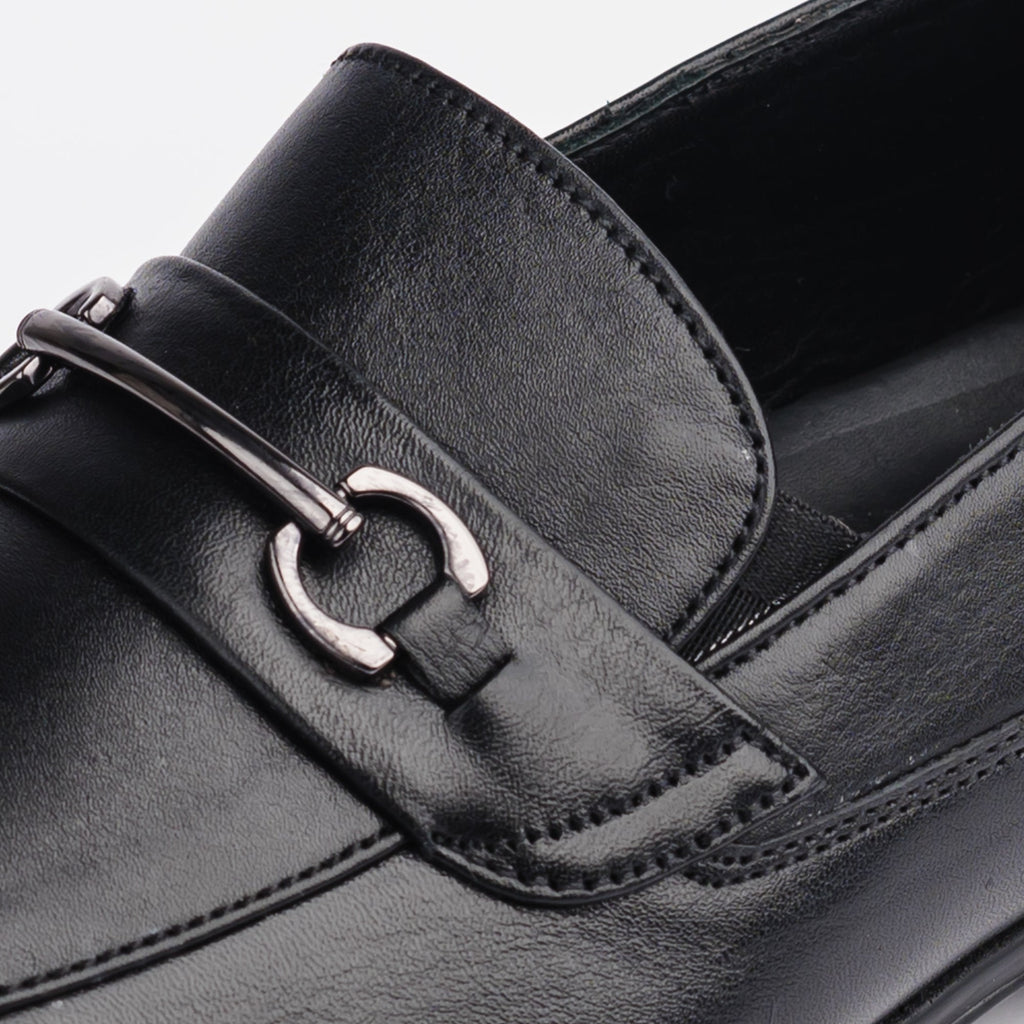 Smart & Sleek Black Loafers - FHS Official