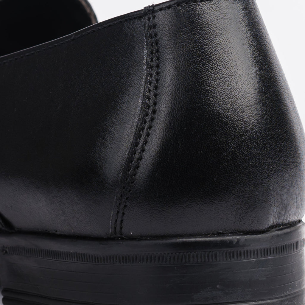 Smart & Sleek Black Loafers - FHS Official