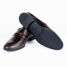 Load image into Gallery viewer, Smart & Sleek Brown Loafers - FHS Official