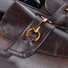 Load image into Gallery viewer, Smart & Sleek Brown Loafers - FHS Official