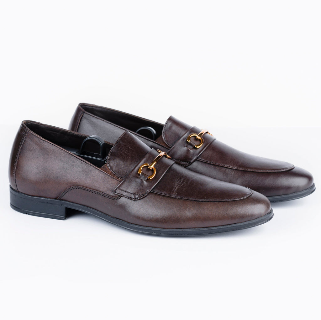 Smart & Sleek Brown Loafers - FHS Official