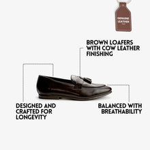 Load image into Gallery viewer, Wingtip Tassle Loafer-Brown - FHS Official
