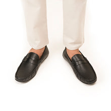 Load image into Gallery viewer, Premium Penny Moccasins - Black