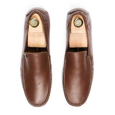 Comfortable Adaptive Moccasins - Brown