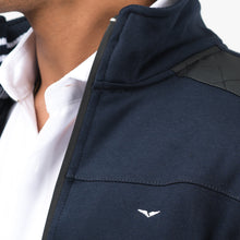 Load image into Gallery viewer, Contrast Ribbed Jacket-Navy