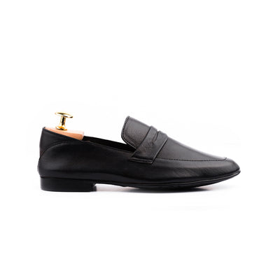 Full Grain Comfort Loafers - Black