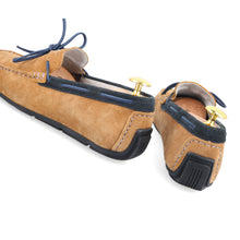 Load image into Gallery viewer, Laced Suede Moccasins - Tan