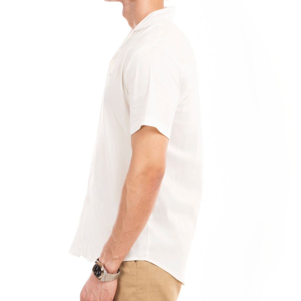 Resort White Hawaiian Shirt