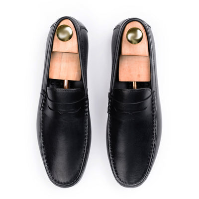 Smart Penny Moccasins - Black
