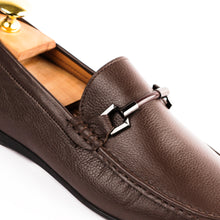 Load image into Gallery viewer, Classic Buckled Moccasins - Brown