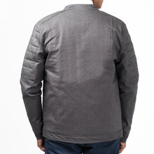 Load image into Gallery viewer, Cotton Checkered Jacket-Grey