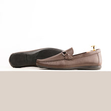 Load image into Gallery viewer, Classic Buckled Moccasins - Brown