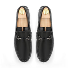 Load image into Gallery viewer, Patent Leather Moccasins - Black