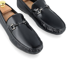 Load image into Gallery viewer, Patent Leather Moccasins - Black