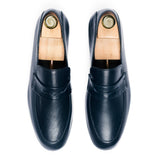Full Grain Comfort Loafers - Navy