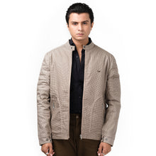 Load image into Gallery viewer, Cotton Checkered Jacket-Beige