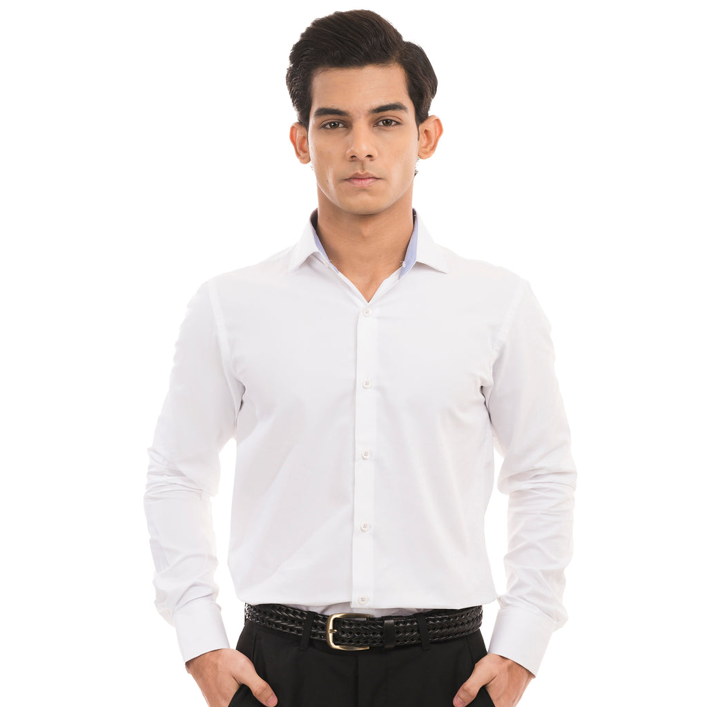 Prestige White Formal Shirt