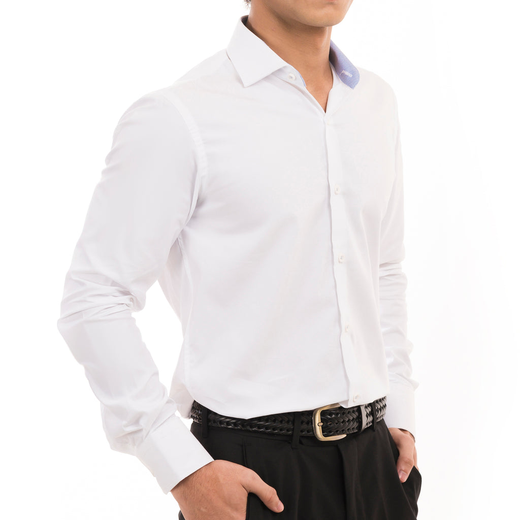 Prestige White Formal Shirt