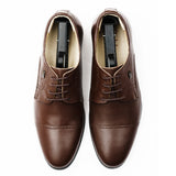 Classy Leather Derbies - Brown