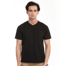 Load image into Gallery viewer, Urban V-Neck T-shirt - Black