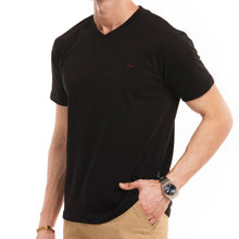 Load image into Gallery viewer, Urban V-Neck T-shirt - Black