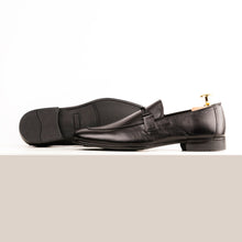 Load image into Gallery viewer, Twisted Rope Loafers-Black