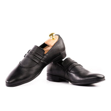 Load image into Gallery viewer, Classic Double Monkstrap Loafers-Black