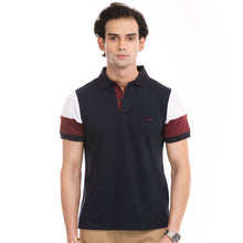 Load image into Gallery viewer, The Signature Cut &amp; Sew Polo - Navy