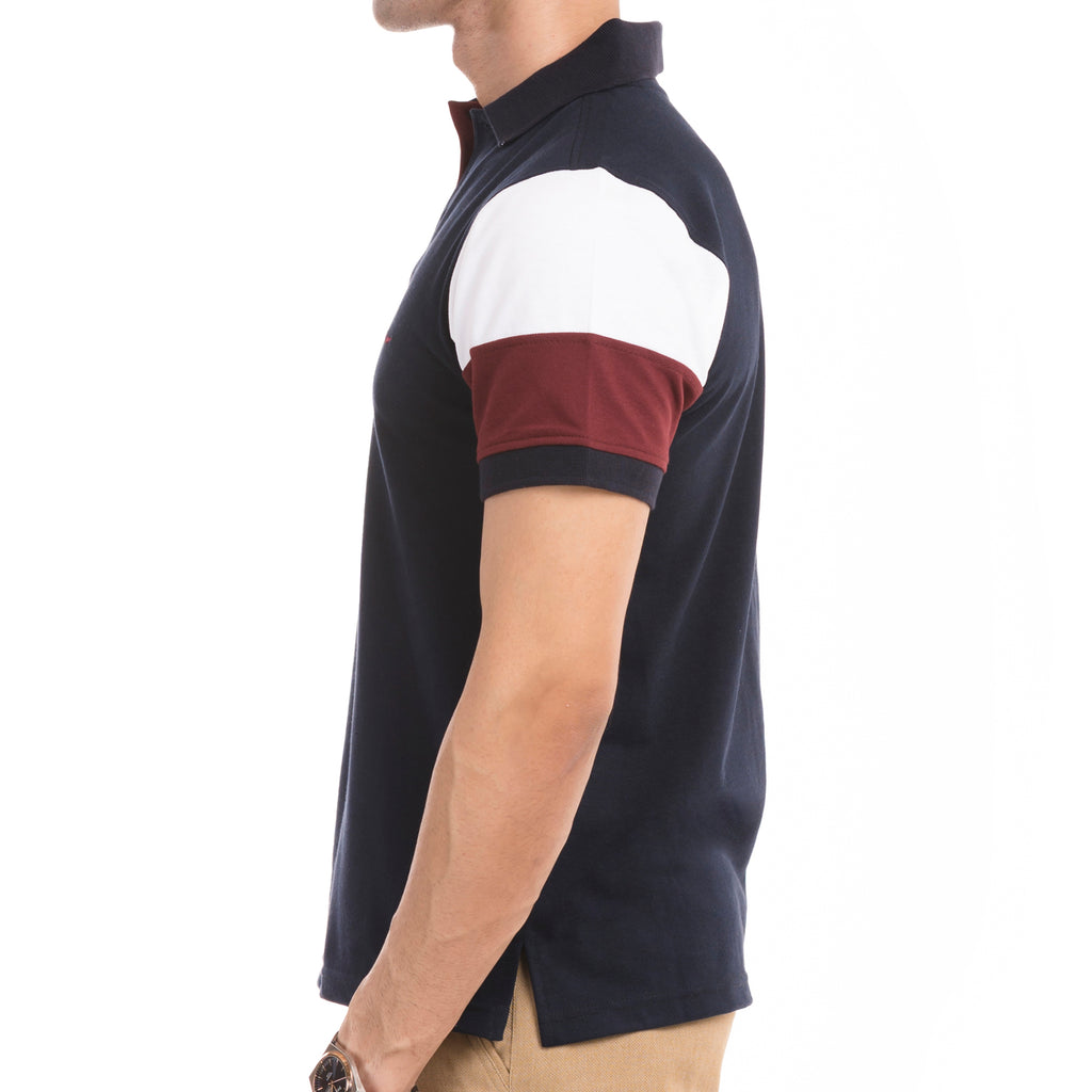 The Signature Cut & Sew Polo - Navy
