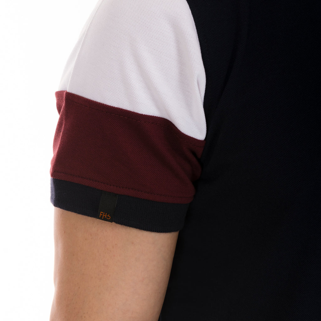 The Signature Cut & Sew Polo - Navy