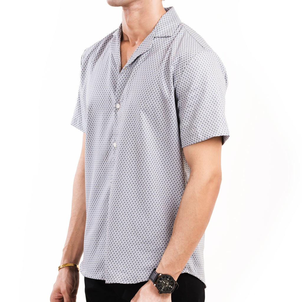 Geometric Hawaiian Shirt