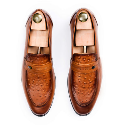 FHS Dot-Embossed Strapped - Tan