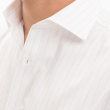 Load image into Gallery viewer, White/Red Cotton Shirt