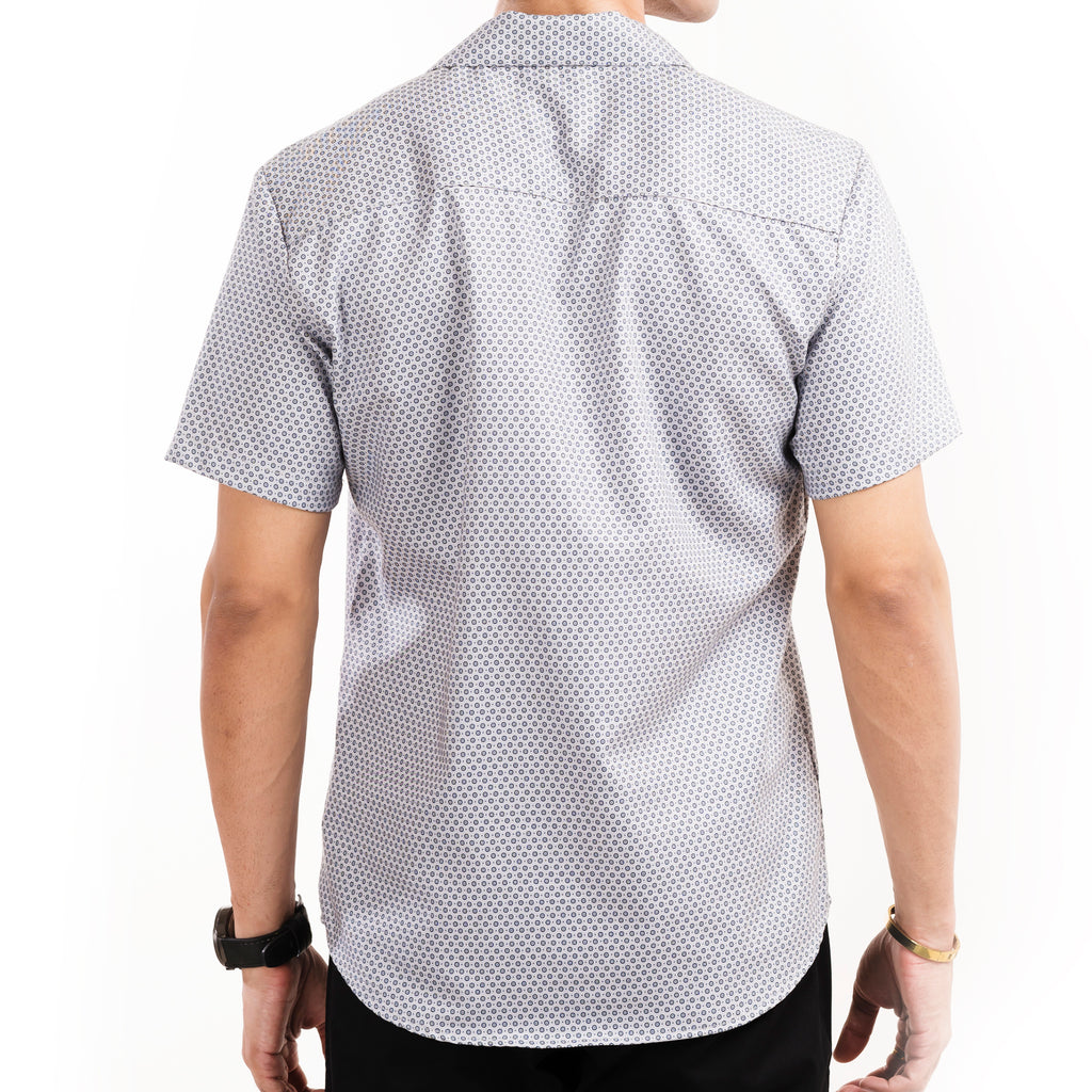 Geometric Hawaiian Shirt