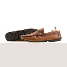 Load image into Gallery viewer, Heritage Two-Toned Moccasins - Tan