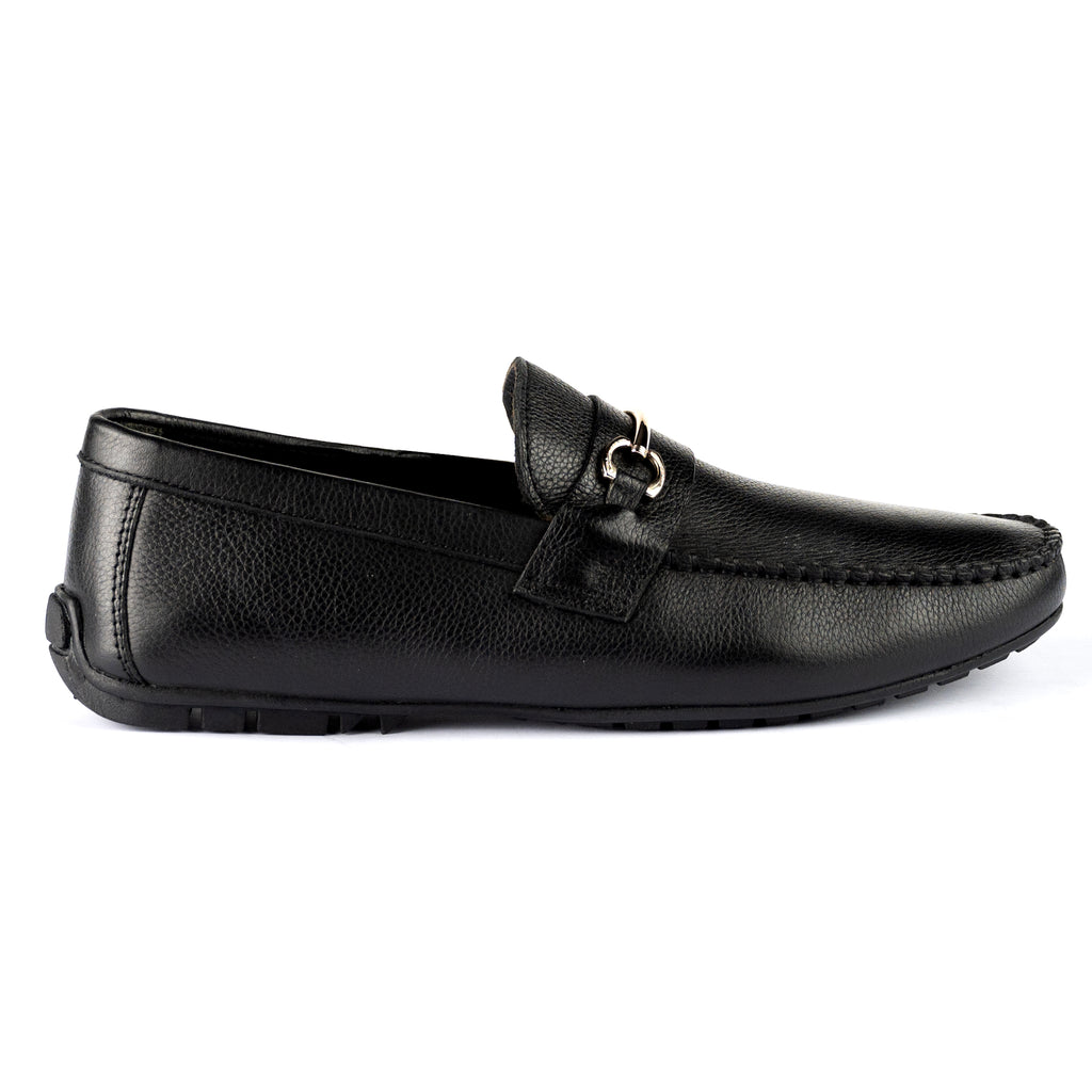 Premium Gun Metal Moccasin